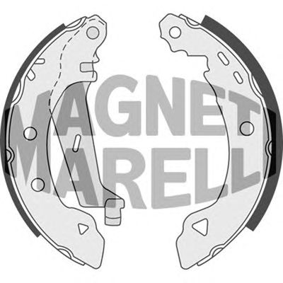 MAGNETI MARELLI 360219198351 -  Тормозные колодки